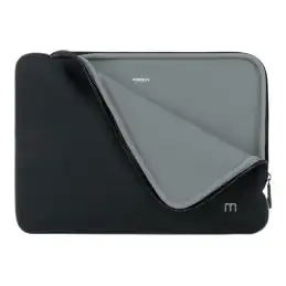 Mobilis Skin - Housse d'ordinateur portable - 14" - 16" - noir - gris (049014)_3